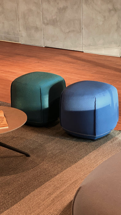 Brioni pouf 島嶼椅凳 小尺寸 (S) / 藍色紡織布料 ( 台中展示優品 )