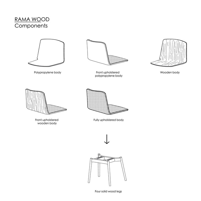 Rama Wood 拉瑪原木單椅