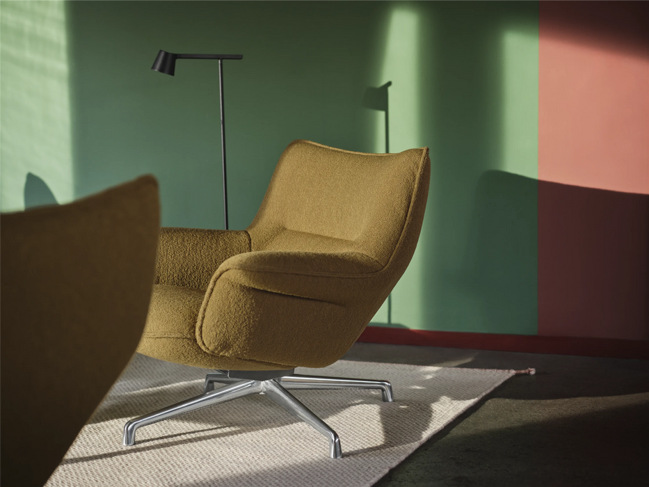 北歐家具 Muuto Doze 主人椅．休閒椅低背旋轉椅腳-9