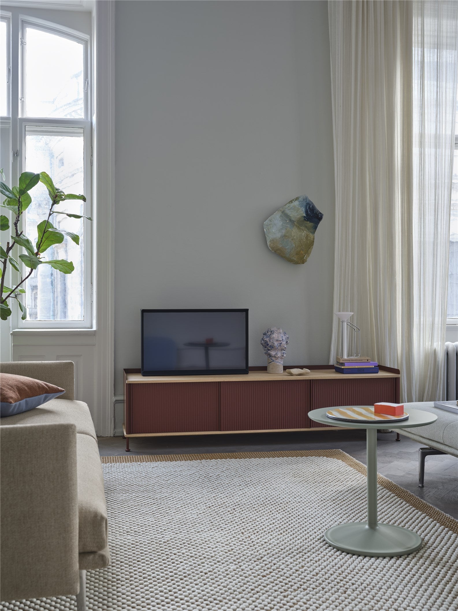 ENFOLD SIDEBOARD 餐櫥置物櫃 | 矮櫃 3 門款 Muuto 居雅堂 JYT Design