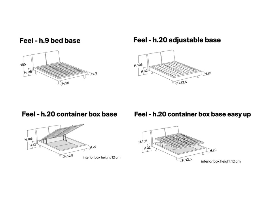 Feel 床組 Bolzan 居雅堂 JYT Design