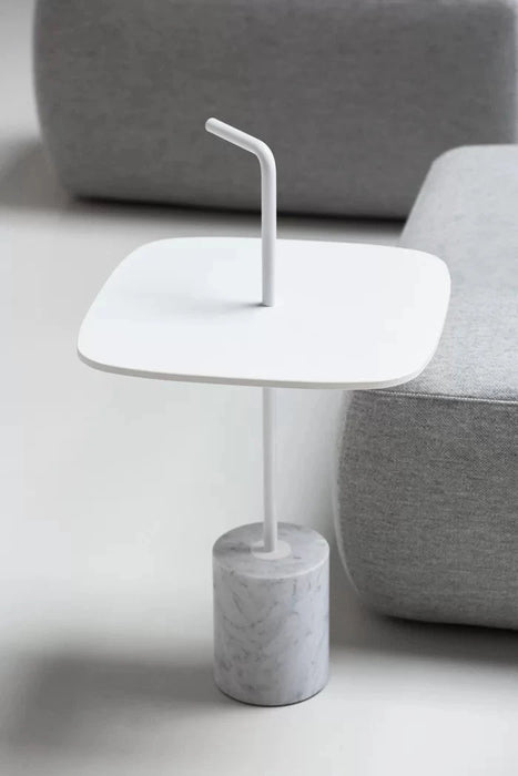 Jey Side Table 奈米塗層邊桌．大理石底座 x 提把款 Lapalma 居雅堂 JYT Design