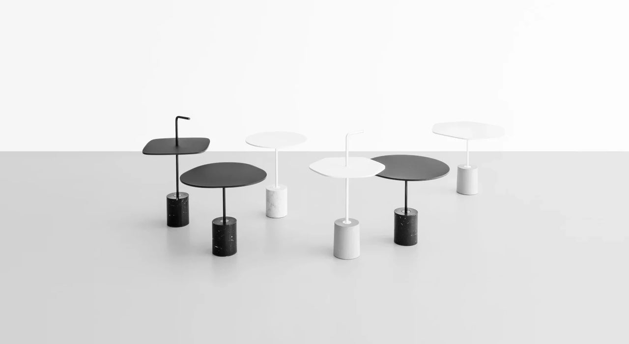 Jey Side Table 奈米塗層邊桌．大理石底座 x 提把款 Lapalma 居雅堂 JYT Design