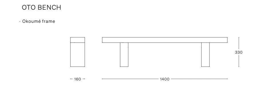MC23 OTO Bench 長凳 Mattiazzi 居雅堂 JYT Design