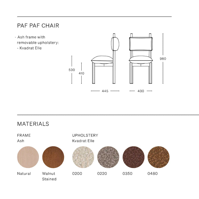 MC25 Paf Paf Chair 單椅 Mattiazzi 居雅堂 JYT Design