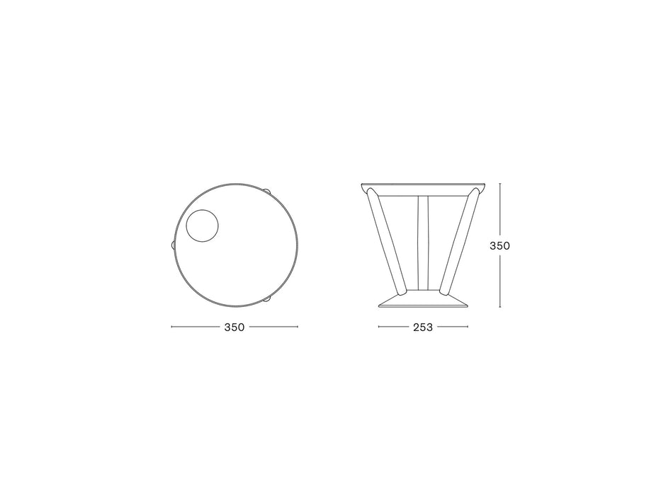 MC26 Pipaio Side Table 邊桌 Mattiazzi 居雅堂 JYT Design