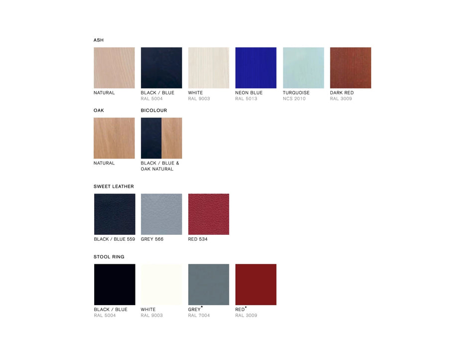 MC5 Solo Stool 索羅實木中島椅 座高 68cm -  Mattiazzi 居雅堂 JYT Design