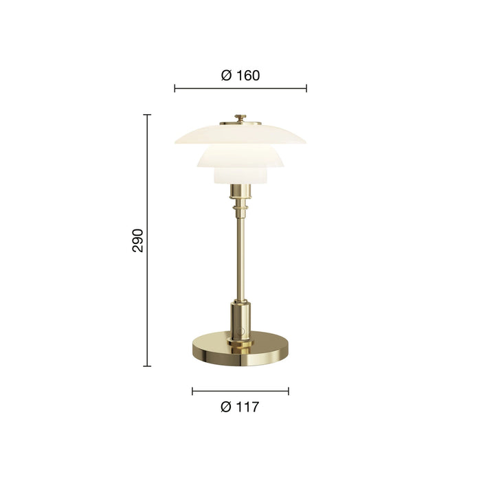 PH 1/1 Portable 百年紀念 北歐充電桌燈 Louis Poulsen 台灣總代理 - 居雅堂 JYT Design 