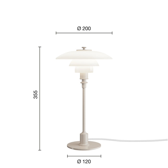 PH 2/1 Table 亮面彩色系列桌燈