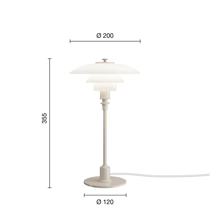 PH 2/1 Table 亮面彩色系列桌燈 Louis Poulsen 台灣總代理 - 居雅堂 JYT Design 