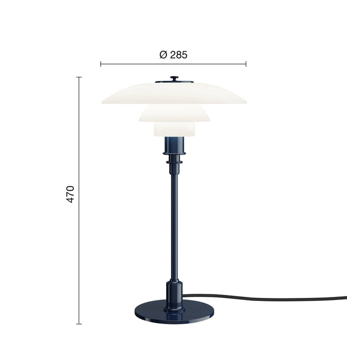 PH 2/1 Table 亮面彩色系列桌燈 Louis Poulsen 台灣總代理 - 居雅堂 JYT Design 