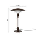 PH 3/2 Table Aged Brass 古銅系列桌燈 Louis Poulsen 居雅堂 JYT Design