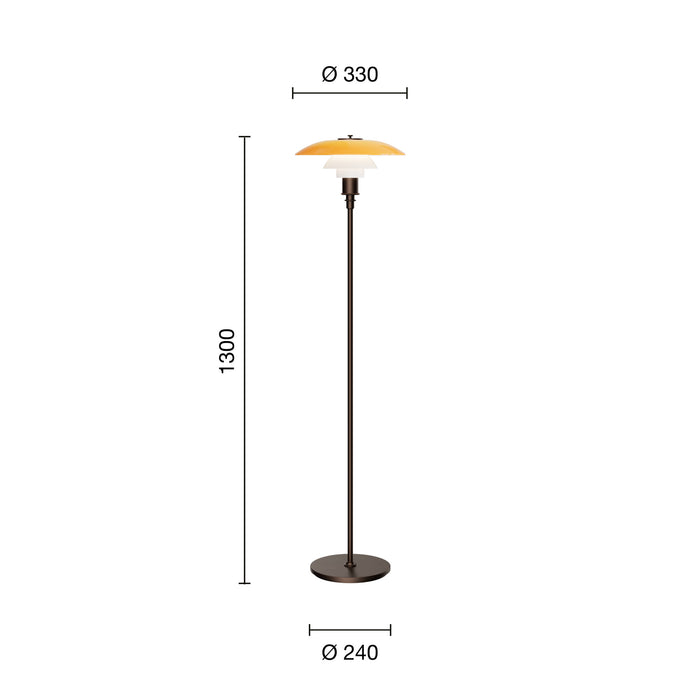 PH 3½-2½ Floor Lamp Centenary Edition 百年紀念版 PH 立燈