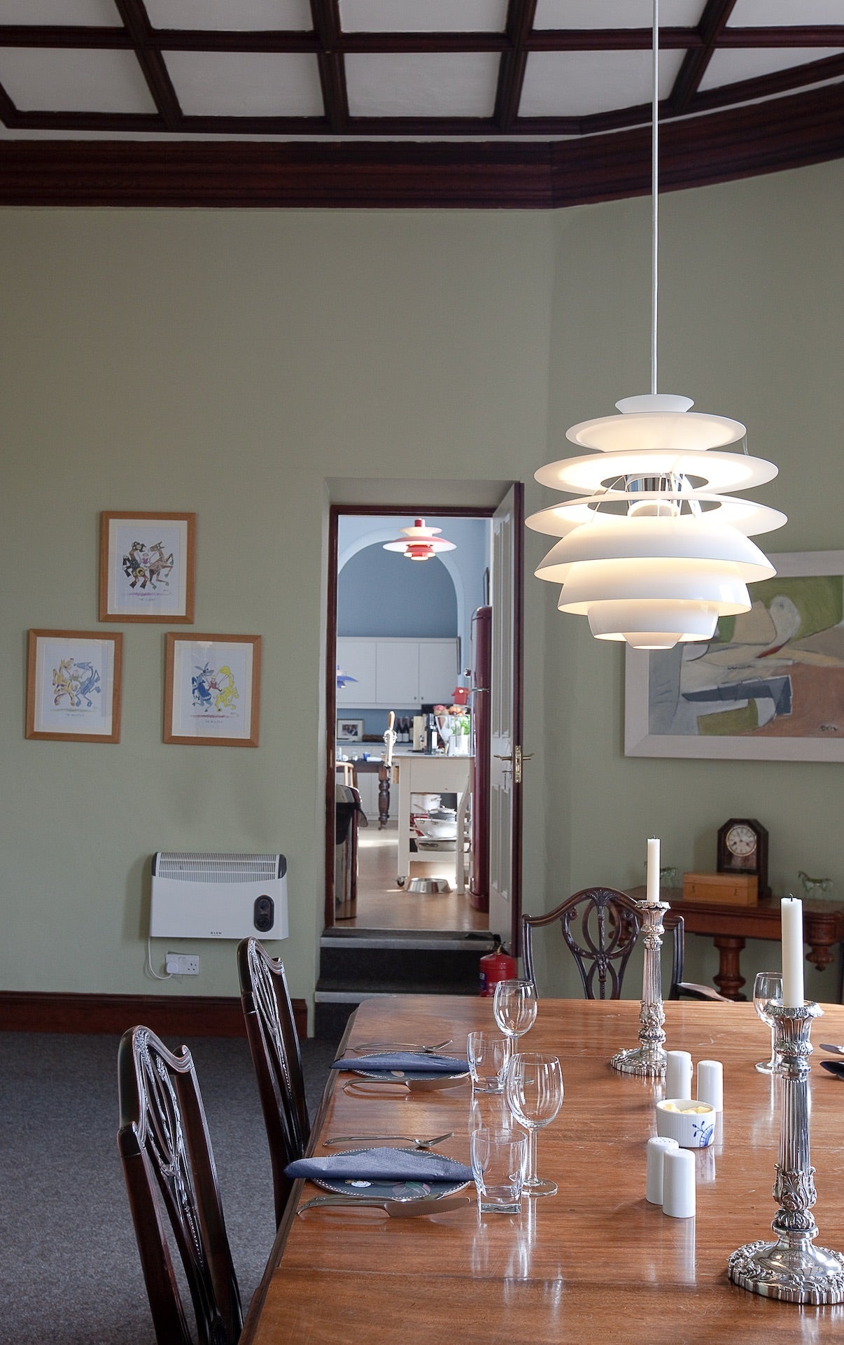 吊燈推薦：客廳吊燈．餐桌吊燈．北歐吊燈Louis Poulsen PH Snowball 雪球吊燈-8