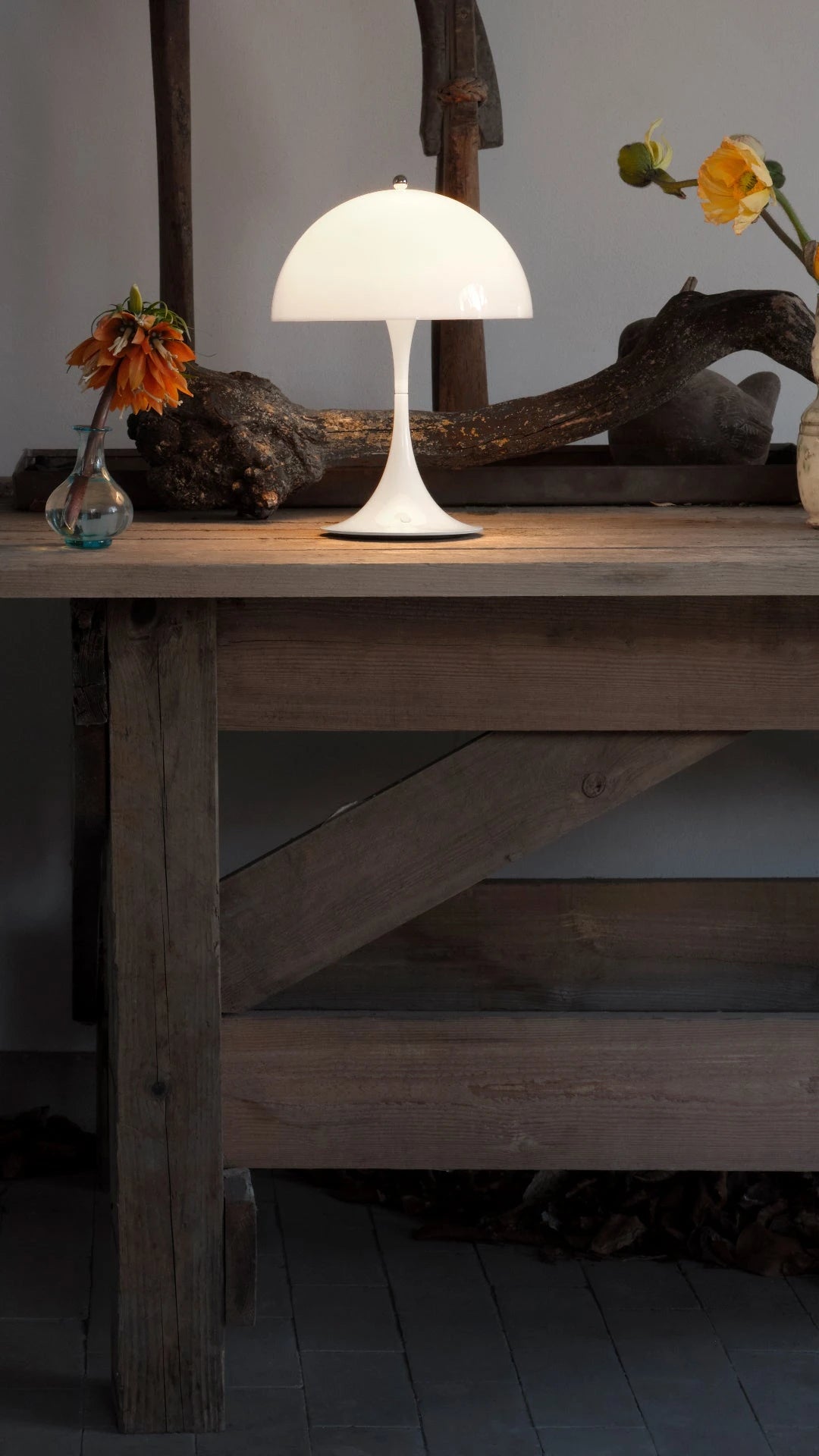 無線充電．可攜式桌燈 Louis Poulsen 蘑菇燈 Panthella 250 系列-6