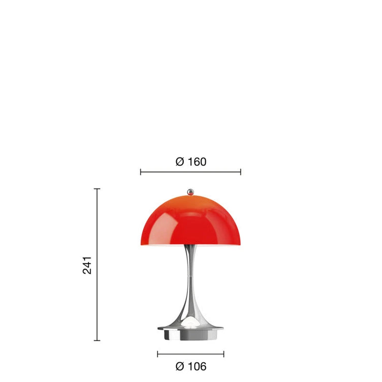 Panthella Portable 160 Originals 潘朵拉無線桌燈 百歲版 Louis Poulsen 居雅堂 JYT Design