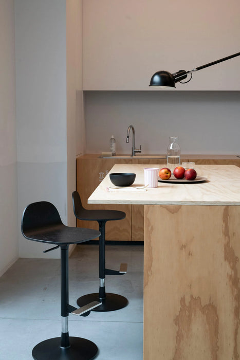 Pilat Adjustable Stool 升降吧台椅 木質低椅背款 Kristalia 居雅堂 JYT Design