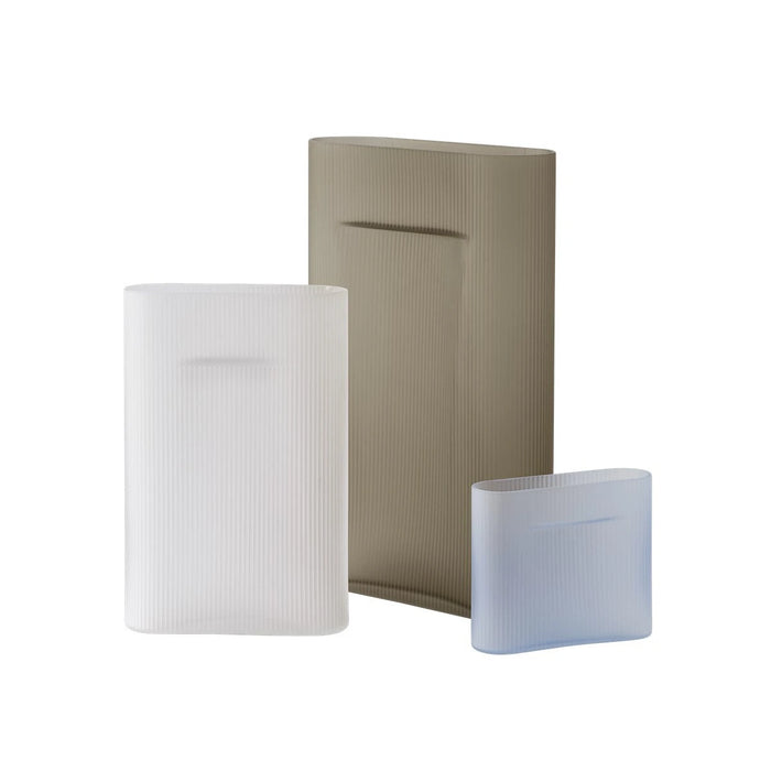 Ridge Vase Glass 玻璃花瓶．花器 -  Muuto 居雅堂 JYT Design