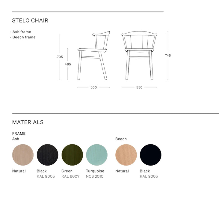 Stelo 單椅．餐椅．扶手椅 Mattiazzi 居雅堂 JYT Design