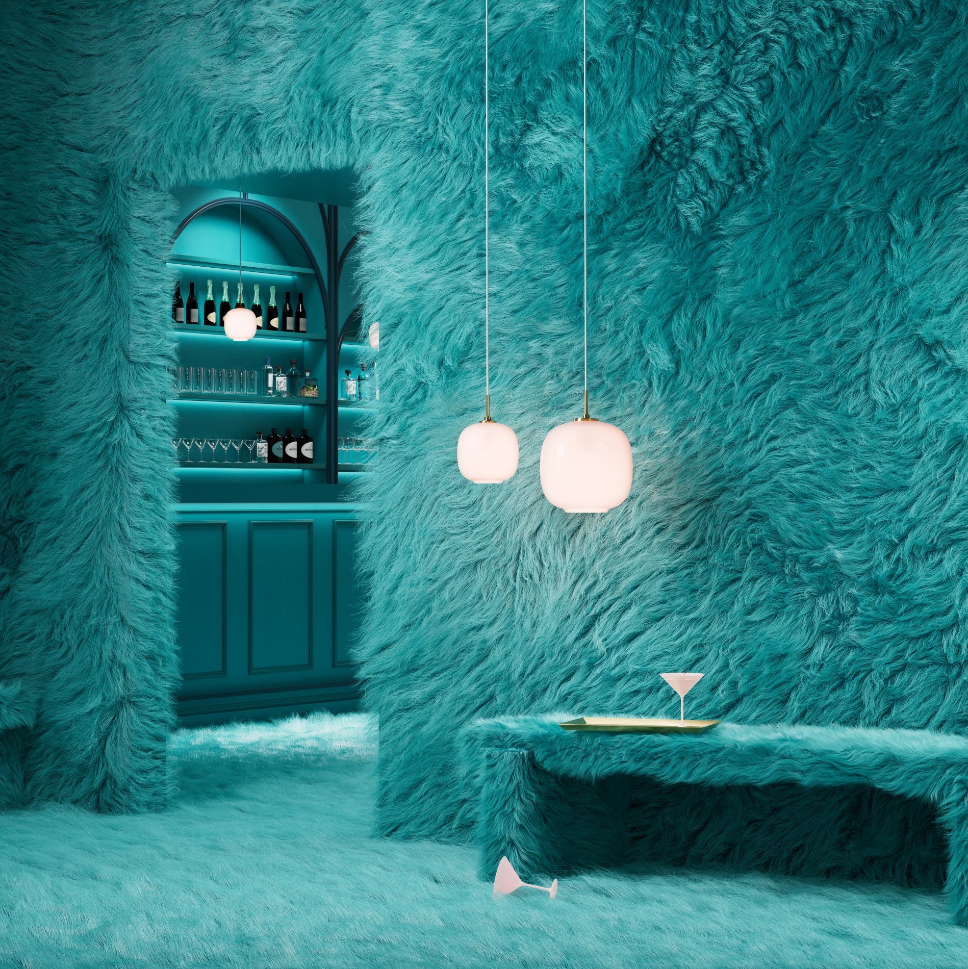 床頭燈．北歐吊燈推薦：Louis Poulsen VL45 Pale Rose 系列-3