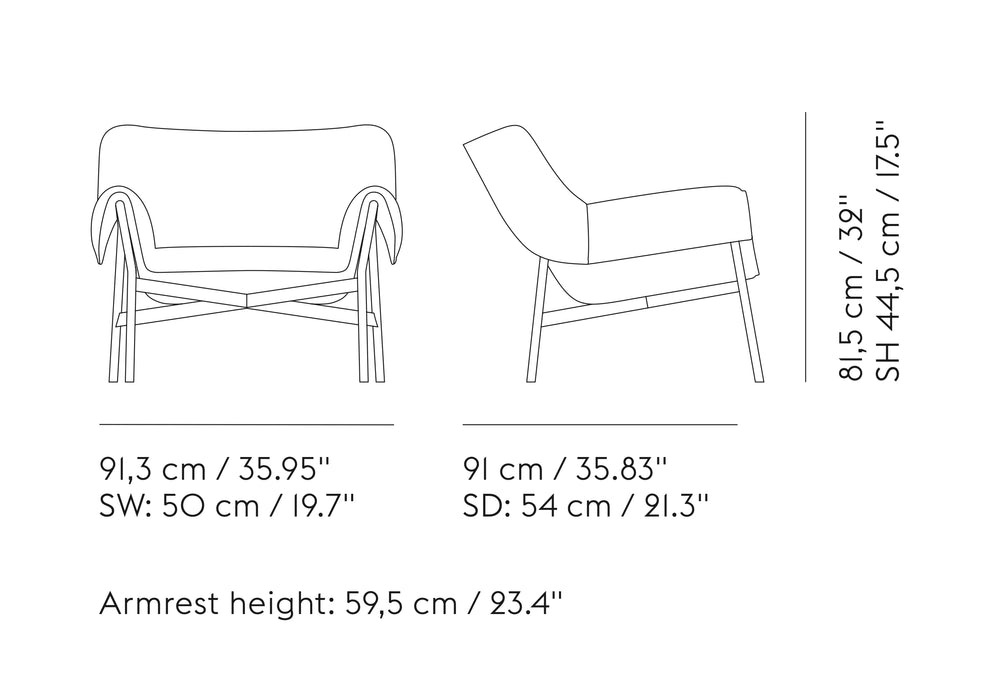 北歐家具 Muuto Wrap 主人椅 / 休閒椅 - 12