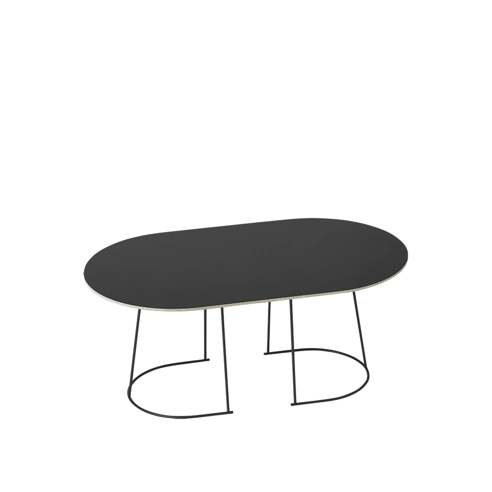 北歐邊桌推薦: Muuto Airy 空氣美學邊桌 - 黑色