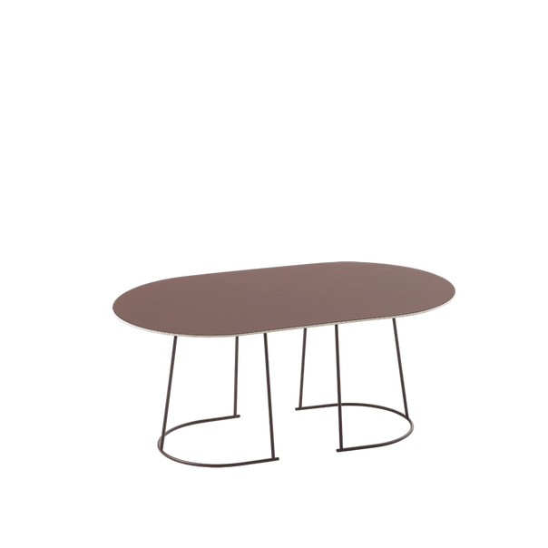 北歐邊桌推薦: Muuto Airy 空氣美學邊桌 - 蜜李棕