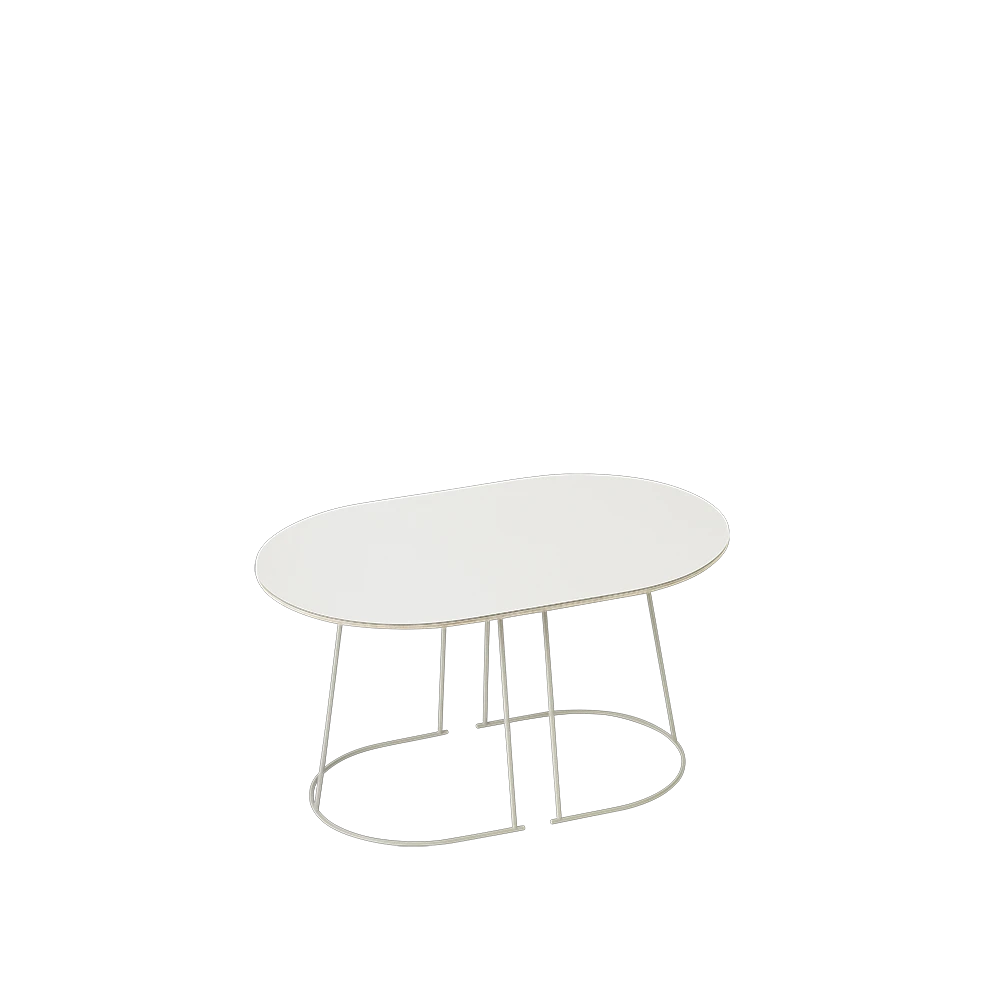Airy Coffee Table 空氣美學邊桌 橢圓款式 -  Muuto 居雅堂 JYT Design