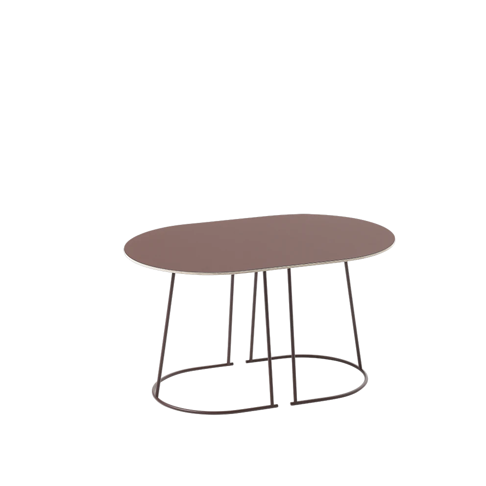 Airy Coffee Table 空氣美學邊桌 橢圓款式 -  Muuto 居雅堂 JYT Design
