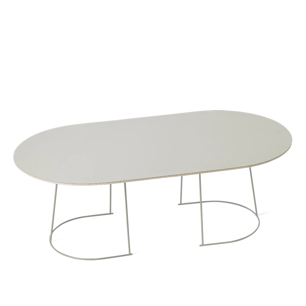 Airy Coffee Table 空氣美學邊桌 橢圓款式 -  Muuto 居雅堂 JYT Design