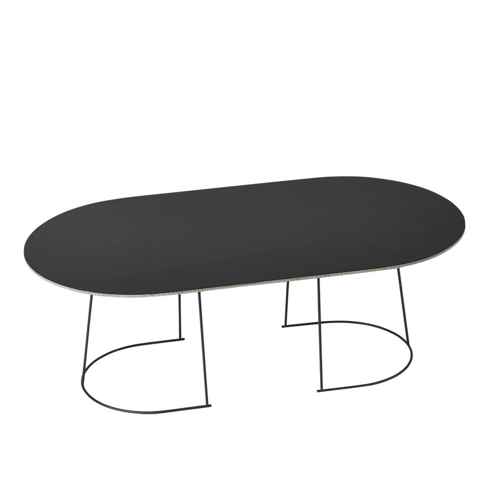 Airy Coffee Table 空氣美學邊桌 橢圓款式 -  Muuto 居雅堂 JYT Design