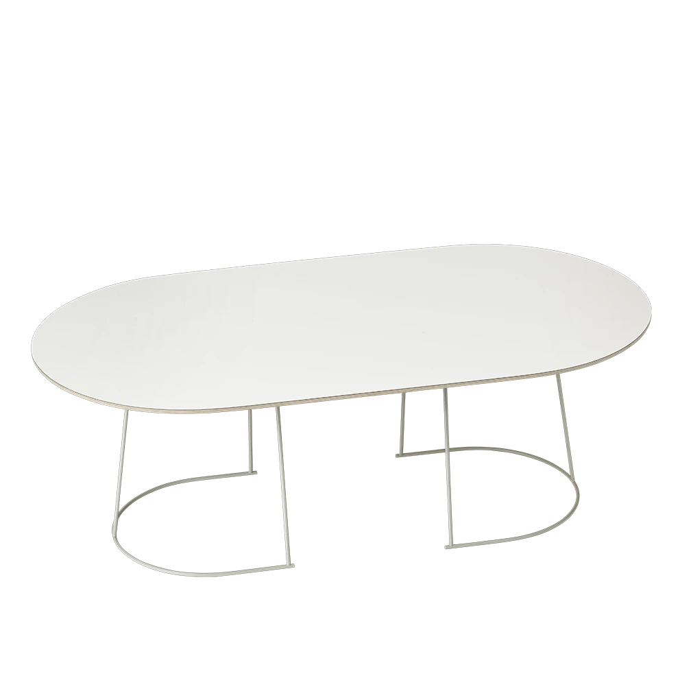 Airy Coffee Table 空氣美學邊桌 橢圓款式 -  Muuto 居雅堂 JYT Design