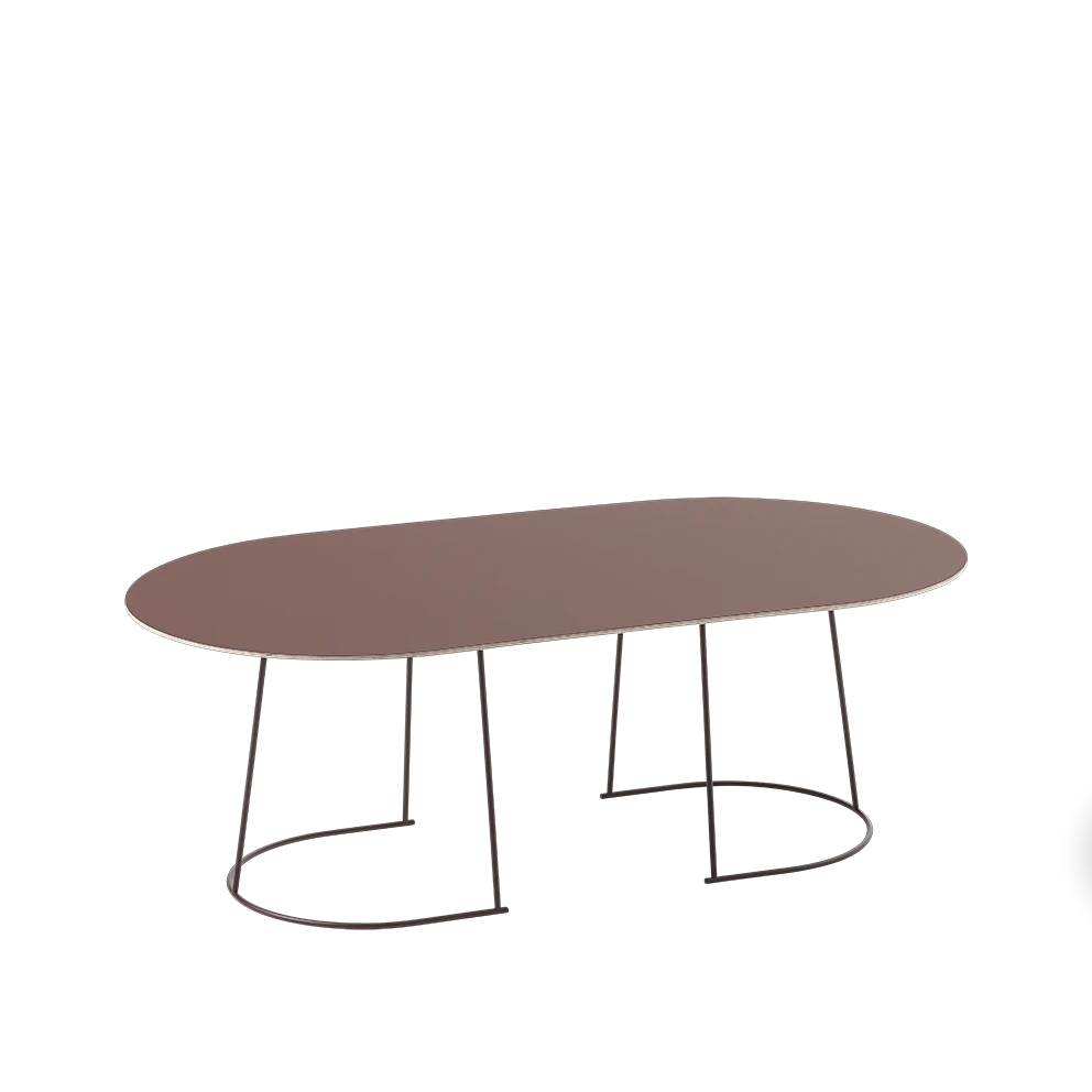 Airy Coffee Table 空氣美學邊桌 橢圓款式 -  Muuto 居雅堂 JYT Design