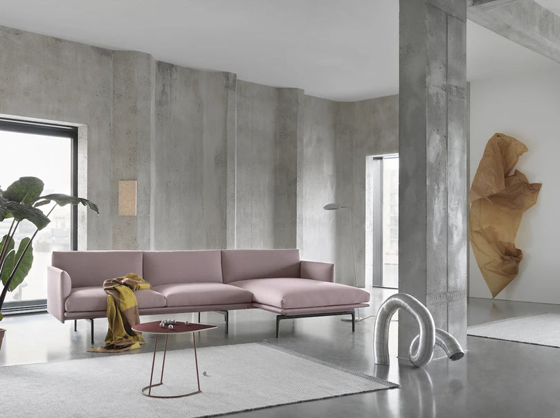 Airy Coffee Table 空氣美學邊桌 半圓款式 Muuto 居雅堂 JYT Design