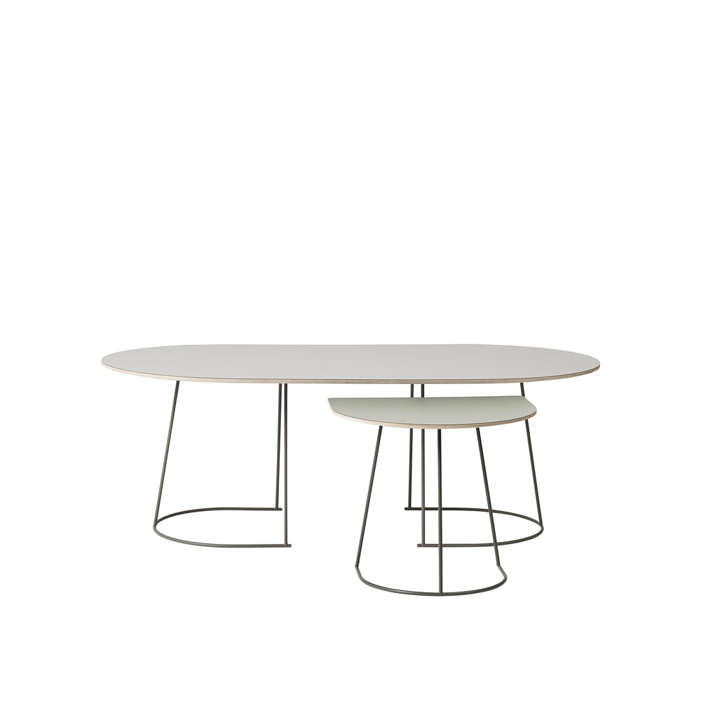 Airy Coffee Table 空氣美學邊桌 橢圓款式 Muuto 居雅堂 JYT Design