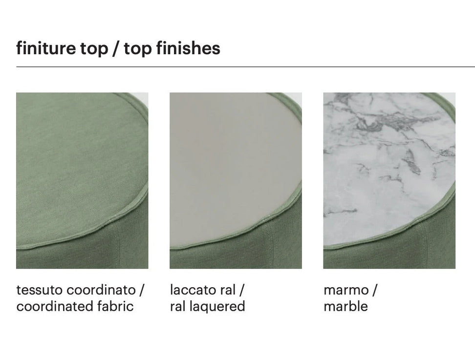 Ares Pouf 椅凳 / 升降邊桌 Bolzan 居雅堂 JYT Design