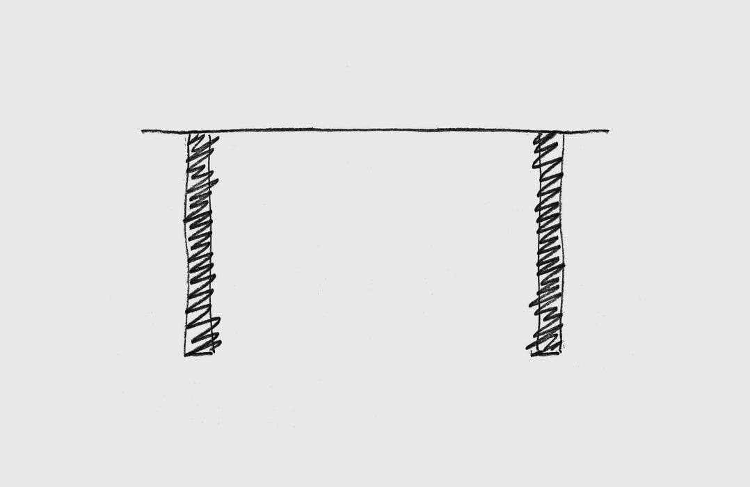 義大利岩板餐桌 Kristalia Bodoni 系列固定桌-16