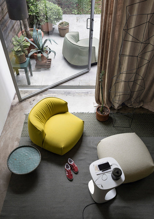 Brioni Pouf 島嶼椅凳 中尺寸 (M) / 粉色紡織布料 ( 台中展示優品 ) Kristalia 居雅堂 JYT Design