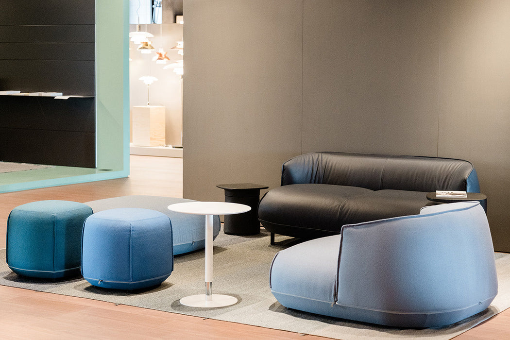 Brioni pouf 島嶼椅凳 小尺寸 (S) / 藍色紡織布料 ( 台中展示優品 ) Kristalia 居雅堂 JYT Design