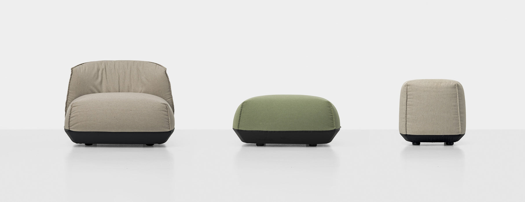 Brioni pouf 島嶼椅凳 小尺寸 (S) / 藍色紡織布料 ( 台中展示優品 ) Kristalia 居雅堂 JYT Design
