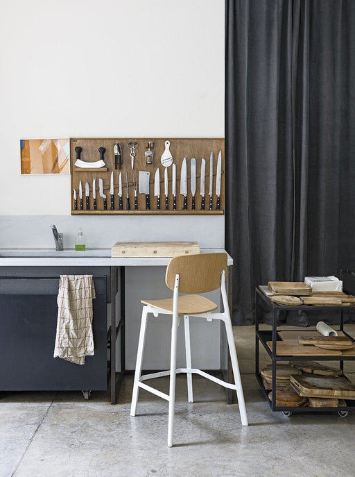 Colander Wood Stool 濾網可堆疊吧台椅 木質款 座高 76cm Kristalia 居雅堂 JYT Design