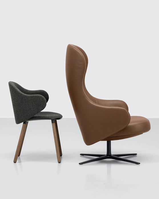 義大利家具 Kristalia Dua Relax 高背 主人椅．休閒扶手椅-1