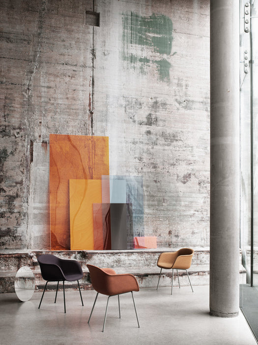 Fiber Armchair Tube Base 木纖扶手椅 - 單柱椅腳 -  Muuto 居雅堂 JYT Design