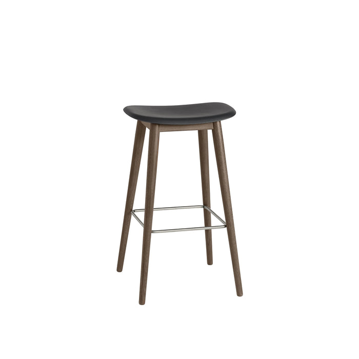 Fiber Barstool 木纖吧台椅 - 橡木椅腳 / 座高 75cm Muuto 居雅堂 JYT Design