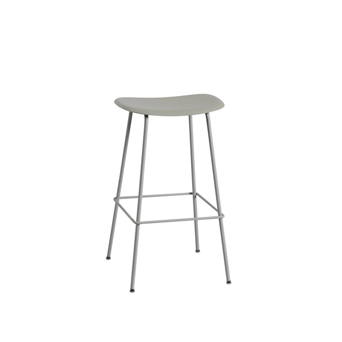 Fiber Barstool 木纖吧台椅 - 金屬椅腳 / 座高 75cm Muuto 居雅堂 JYT Design
