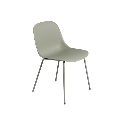 北歐餐椅 Fiber 單柱椅腳木纖單椅 - 綠色