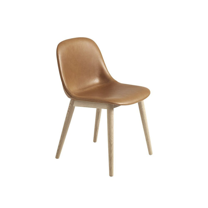 Fiber Side Chair Wood Base 木纖單椅  - 橡木椅腳 / 椅面包覆