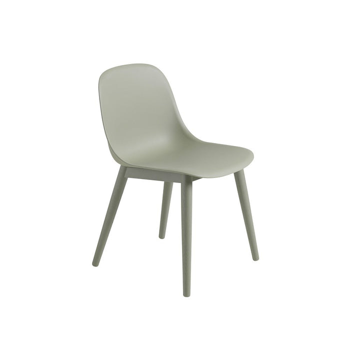 Fiber Side Chair Wood Base 木纖單椅 - 橡木椅腳