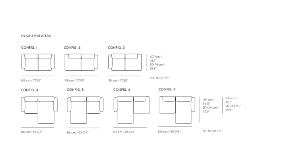 In Situ 模組沙發 4 人座 (組合配置1) Muuto 居雅堂 JYT Design