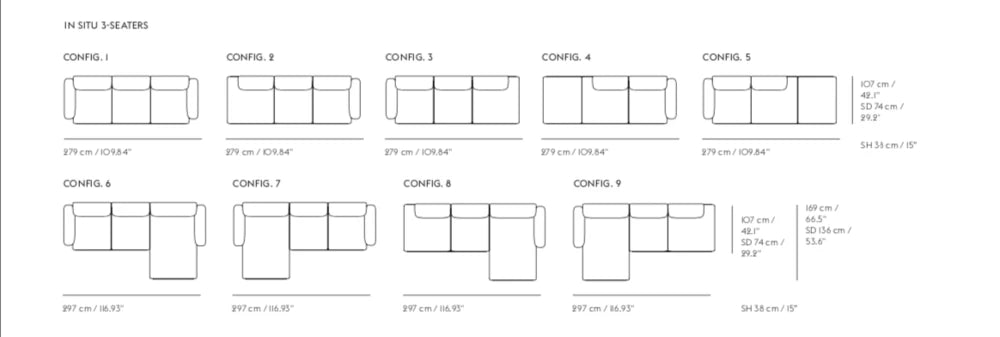 In Situ 模組沙發 4 人座 (組合配置1) Muuto 居雅堂 JYT Design